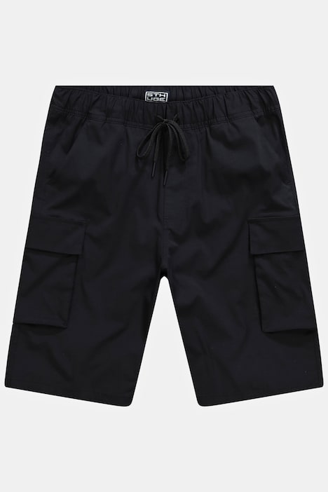 STHUGE Cargo-Bermuda, Elastikbund, Nylon, bis 8 XL