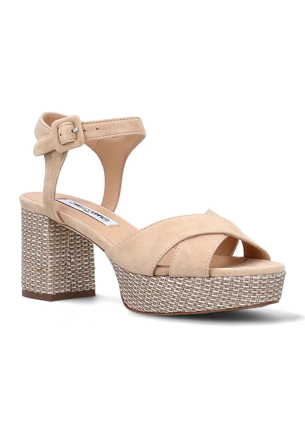 SANDALE LAGARDE VELOURS BEIGE