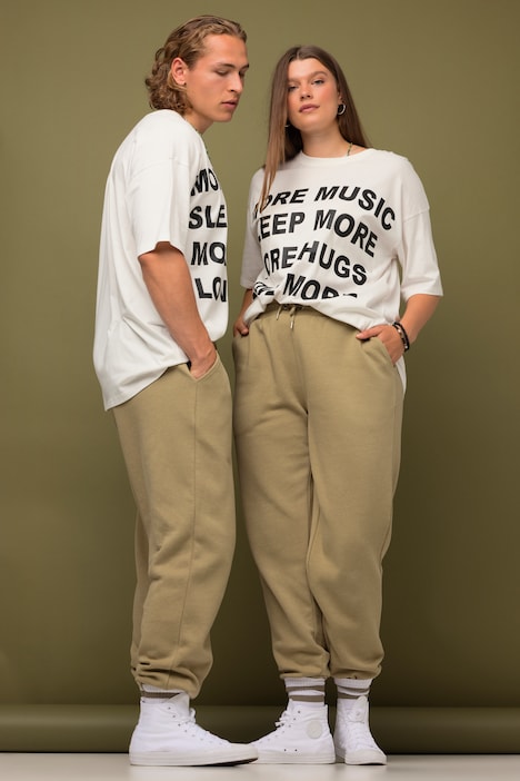 Sweatpants, Wide Legs, Elastikbund, Unisex