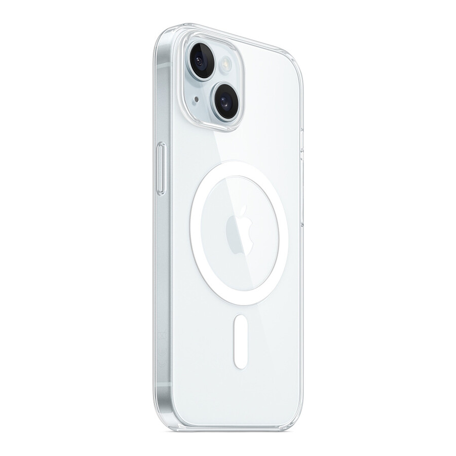 Apple Étui transparent avec MagSafe pour iPhone 15