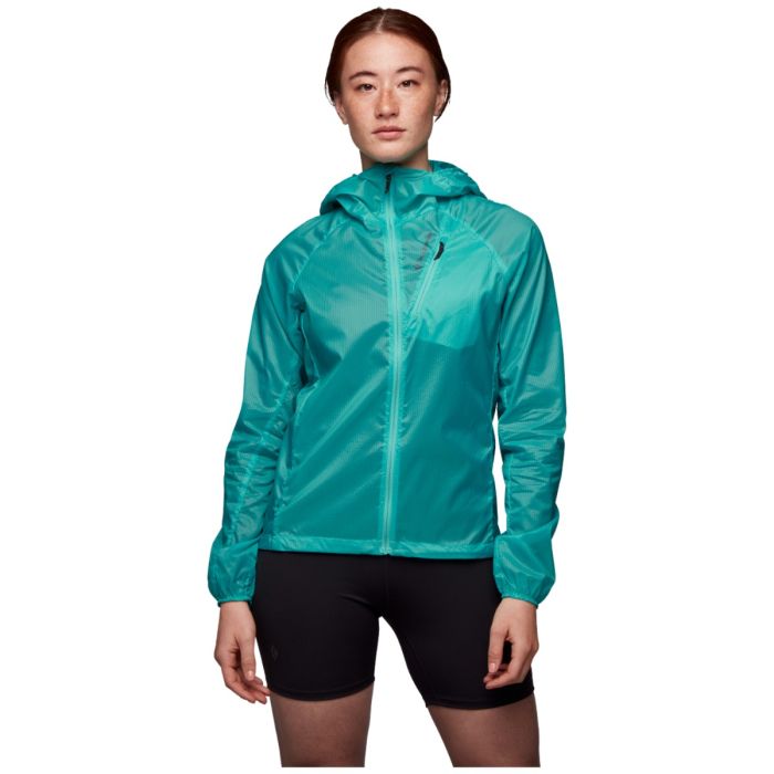 Black Diamond Dame Jakker Distance Wind Shell Grøn