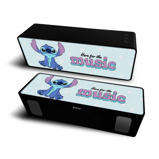 Caixa de Som Sem Fio Disney Stitch 2.1 de 10W