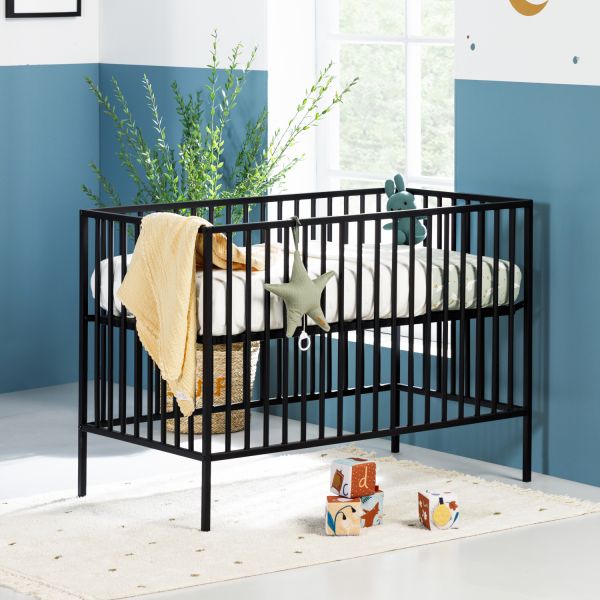 Europe Baby - Ledikant - Liam II - 60x120 - Oatmeal