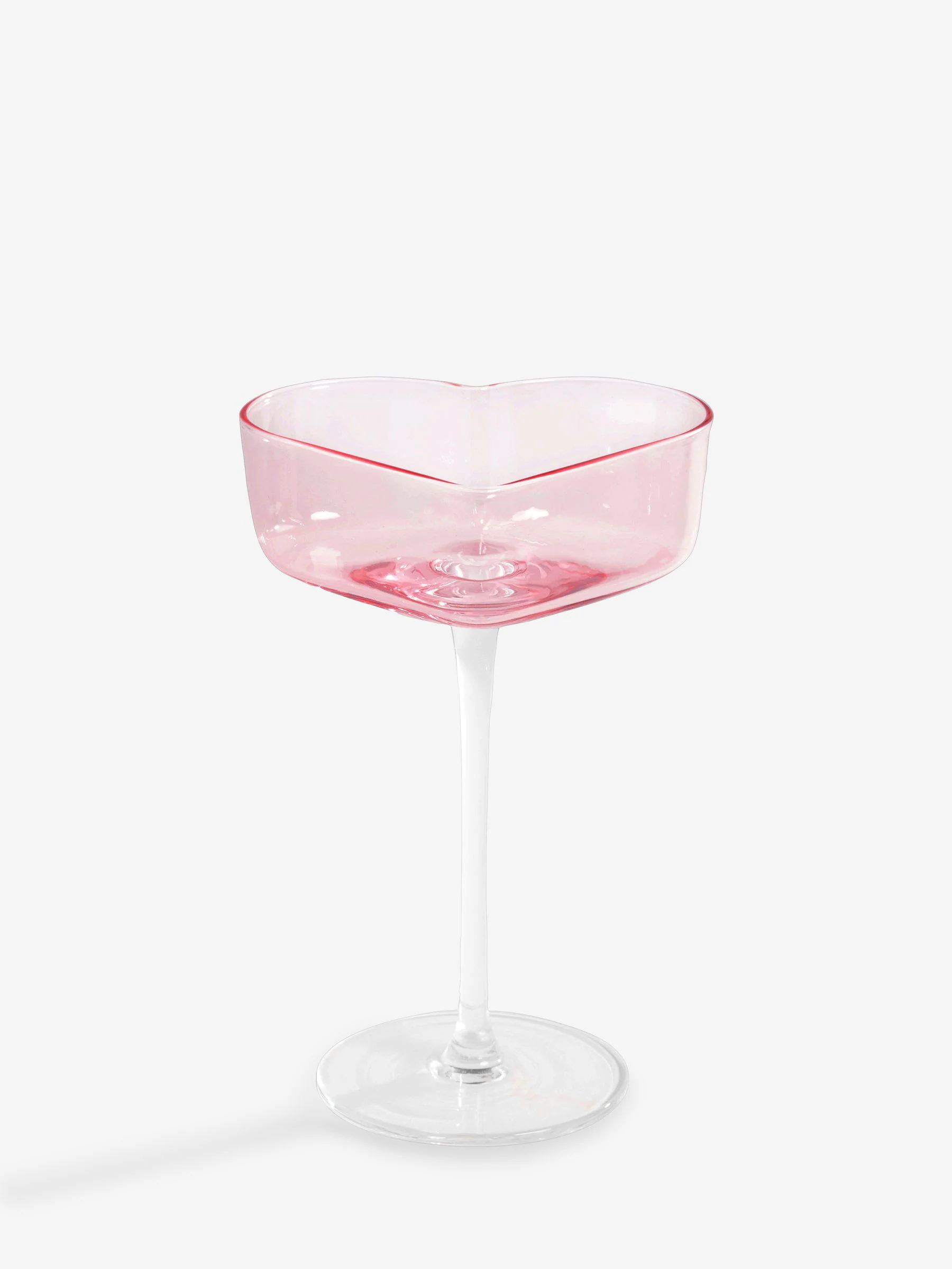 Set van 2 hart champagneglazen