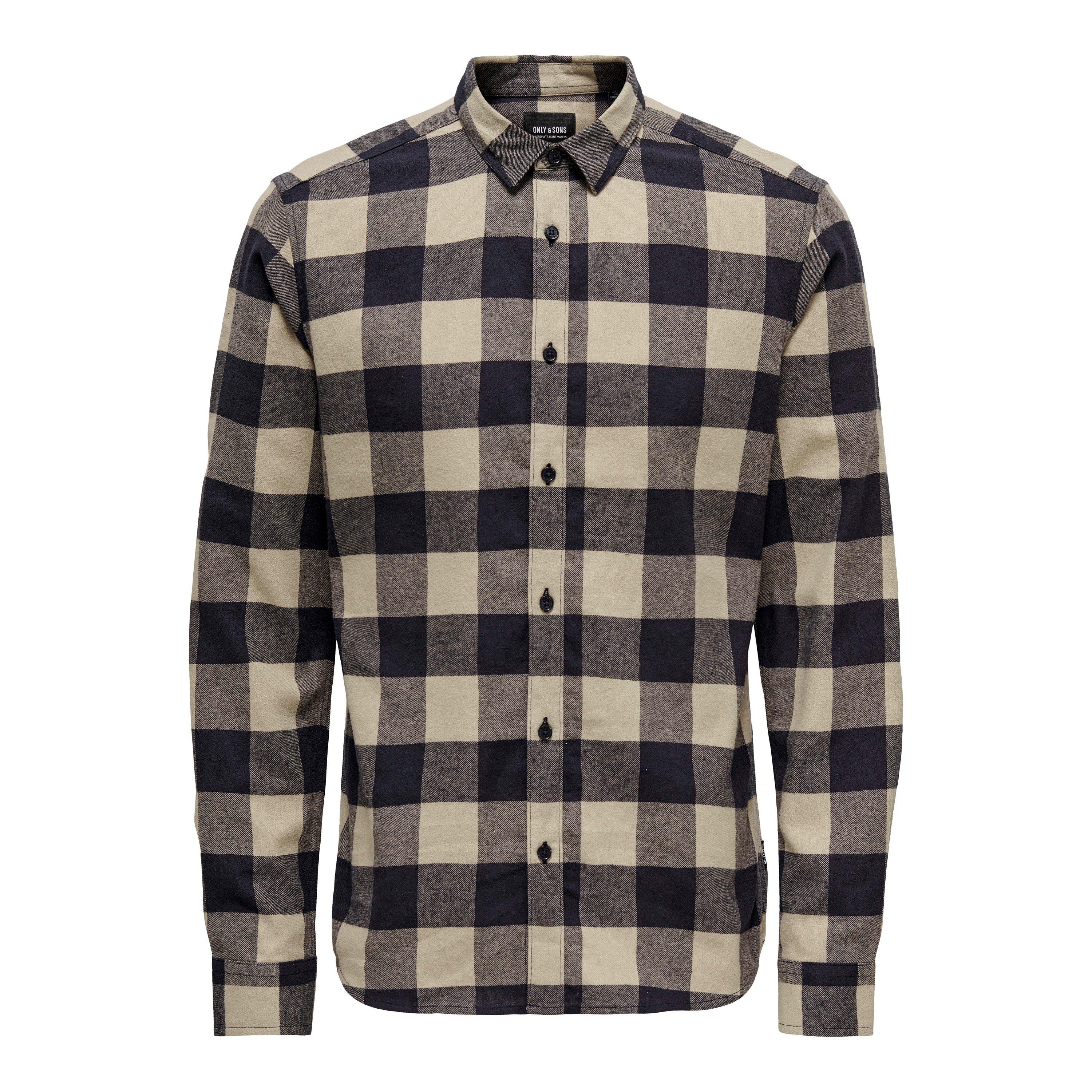 Only and Sons Long Sleeve Check Shirt
