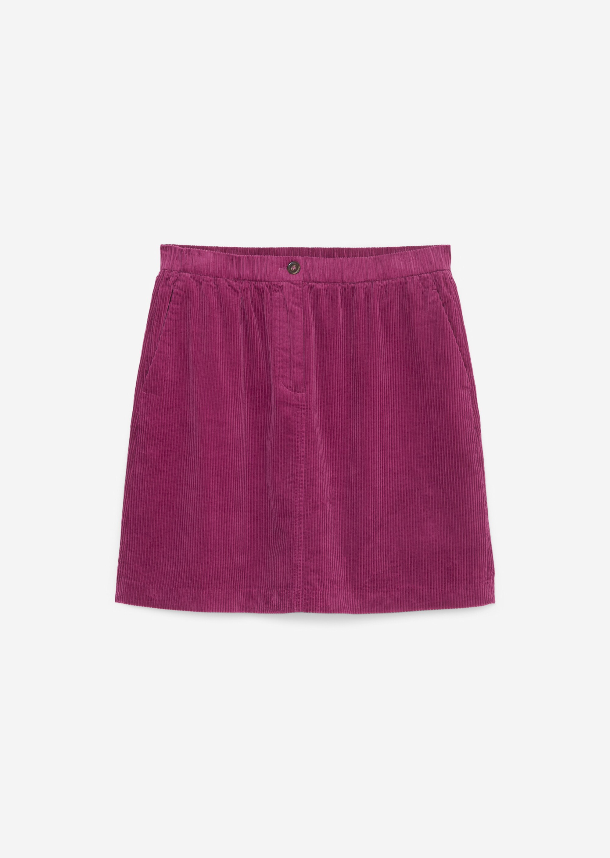 Cord-Minirock A-Linieaus Organic Cotton