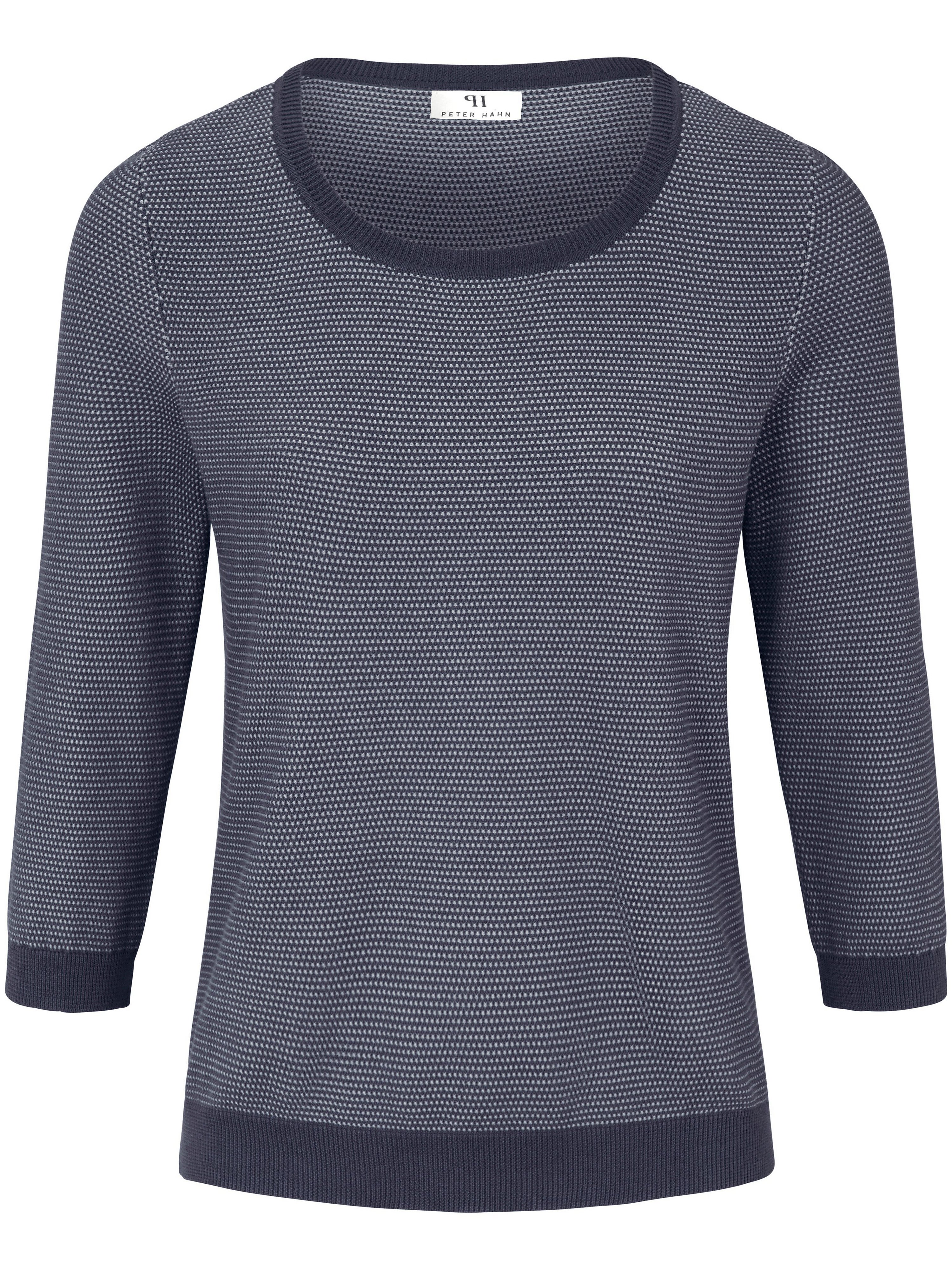 Rundhals-Pullover aus 100% SUPIMA®-Baumwolle
