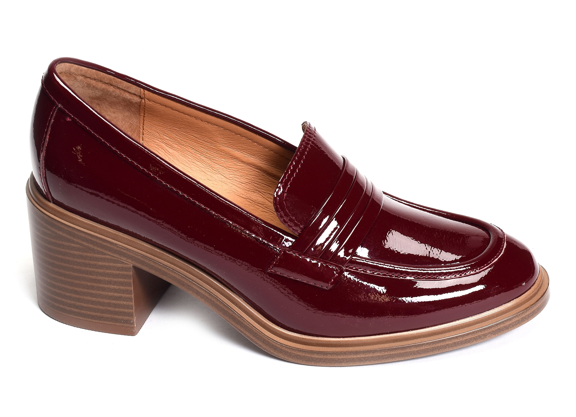 Golden verni bordeaux