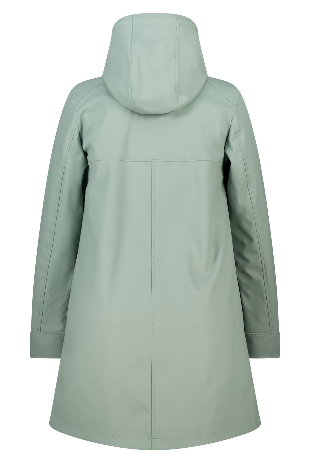 Regenjas met capuchon Licht mint