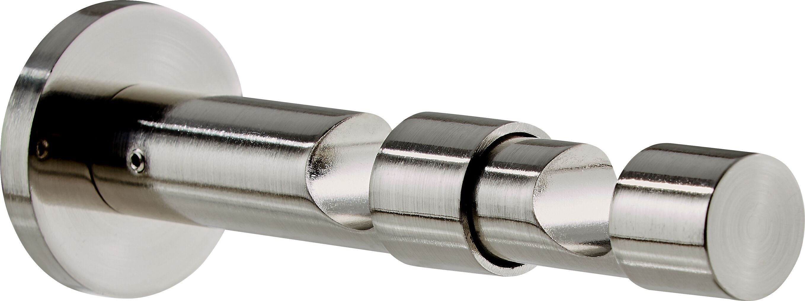 METALL Wandträger - Silber / B: 4.8 cm x H: 13.8 cm