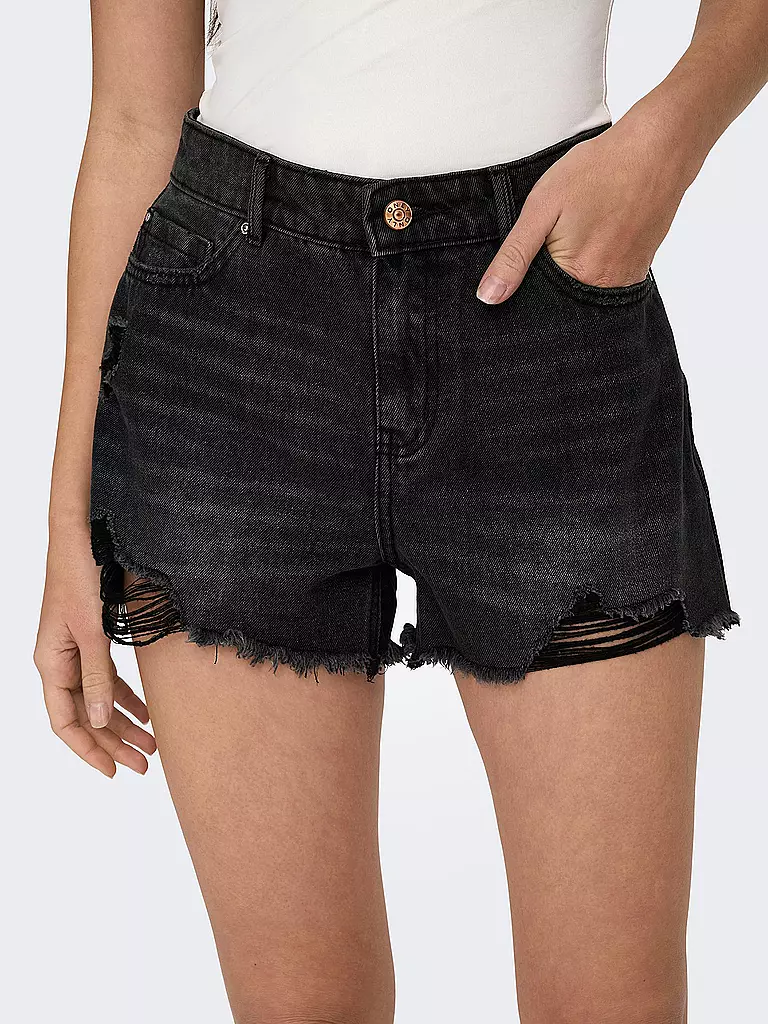 ONLY Jeans Shorts ONLPACY schwarz