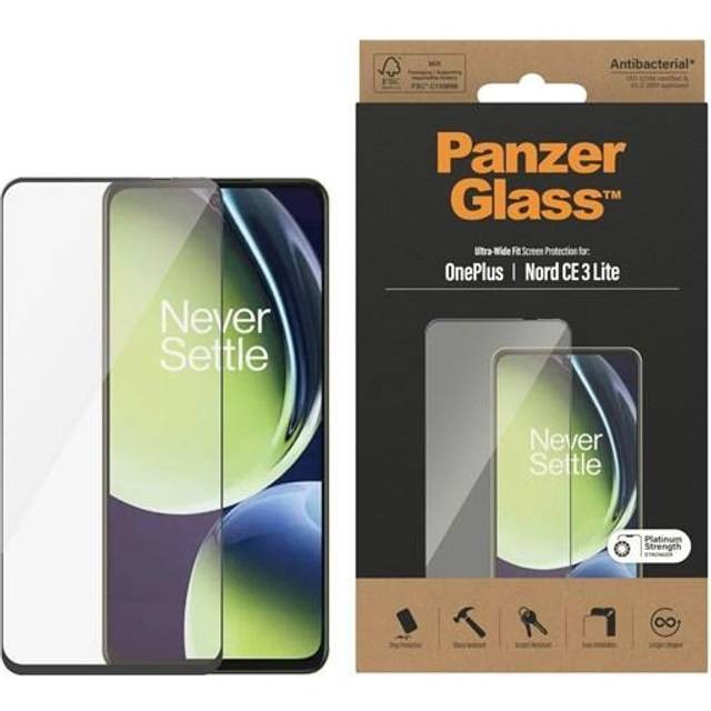 PanzerGlass - Skærmbeskyttelse OnePlus Nord CE 3 Lite - Ultra-Wide Fit