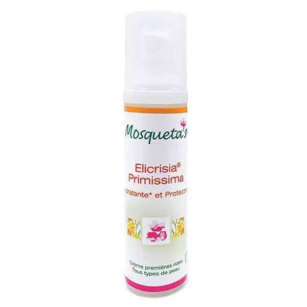 Creme Orgânico Primeiras Rugas Elicrisia Primissima da Mosqueta 50ml