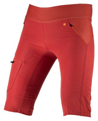 Short Femme Leatt AllMtn 2.0 Rouge