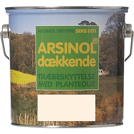 Arsinol træbeskyttelse dækkende 2,5 liter - svenskrød