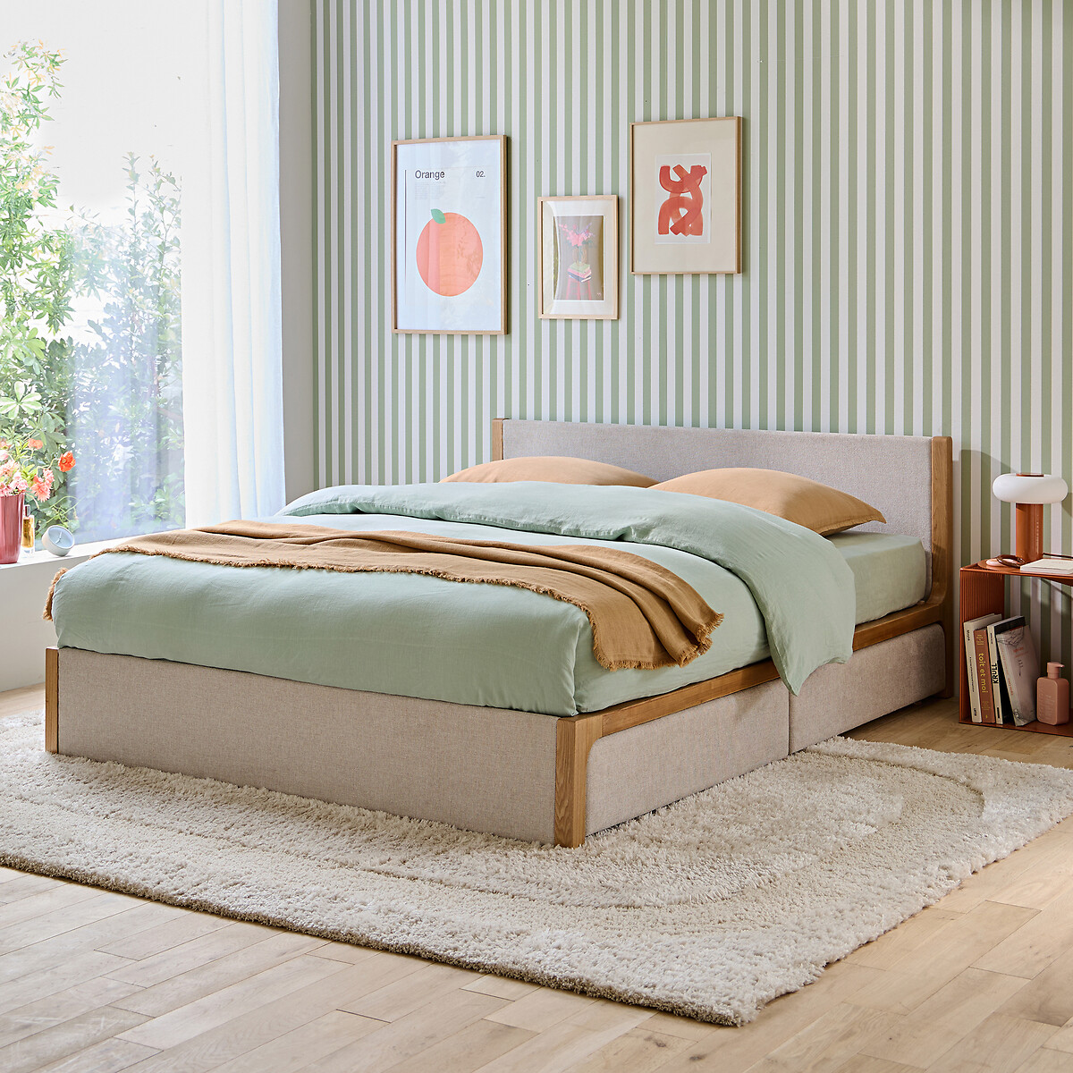 LA REDOUTE INTERIEURS<br>Estrado de ripas Elori