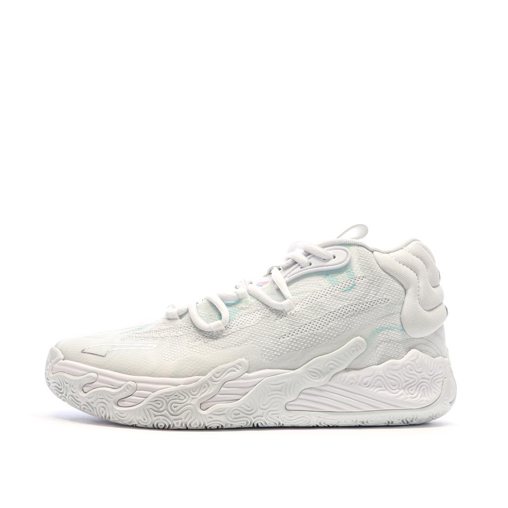 Puma Chaussures de basket Blanches Garçon/Fille Puma Mb.03 Iridescent