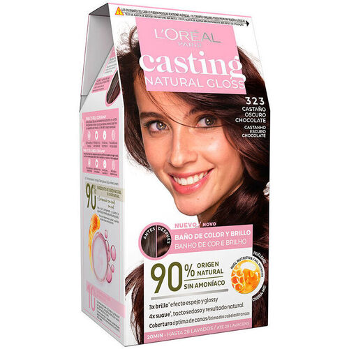 L'oréal - Casting Natural Gloss 323-castaño Oscuro Chocolate