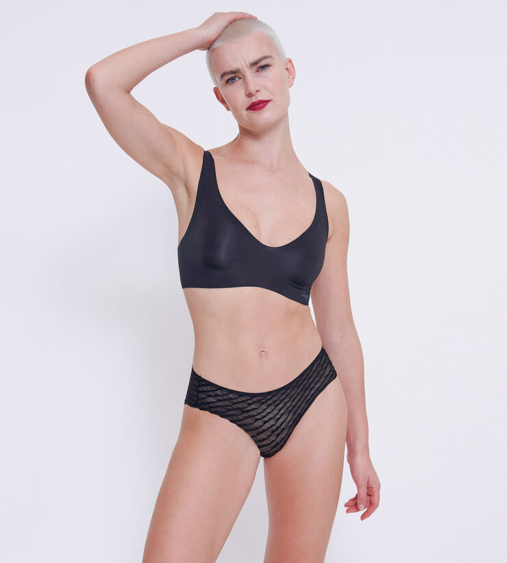 Sloggi sloggi ZERO Lacy H Hipster 2P Black
