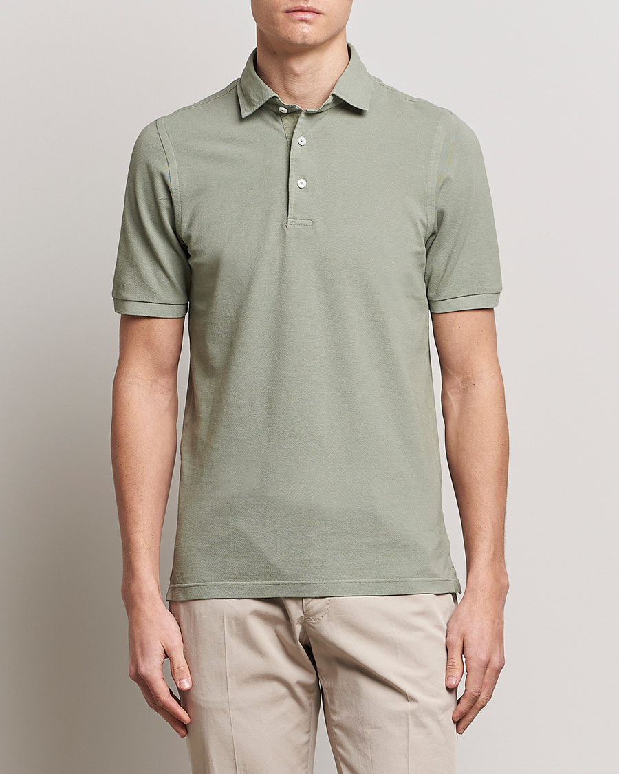Gran Sasso Washed Polo Green