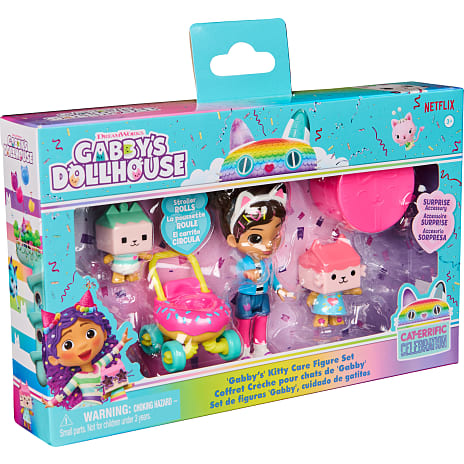 Gabby’s dollhouse katte-pleje figursæt