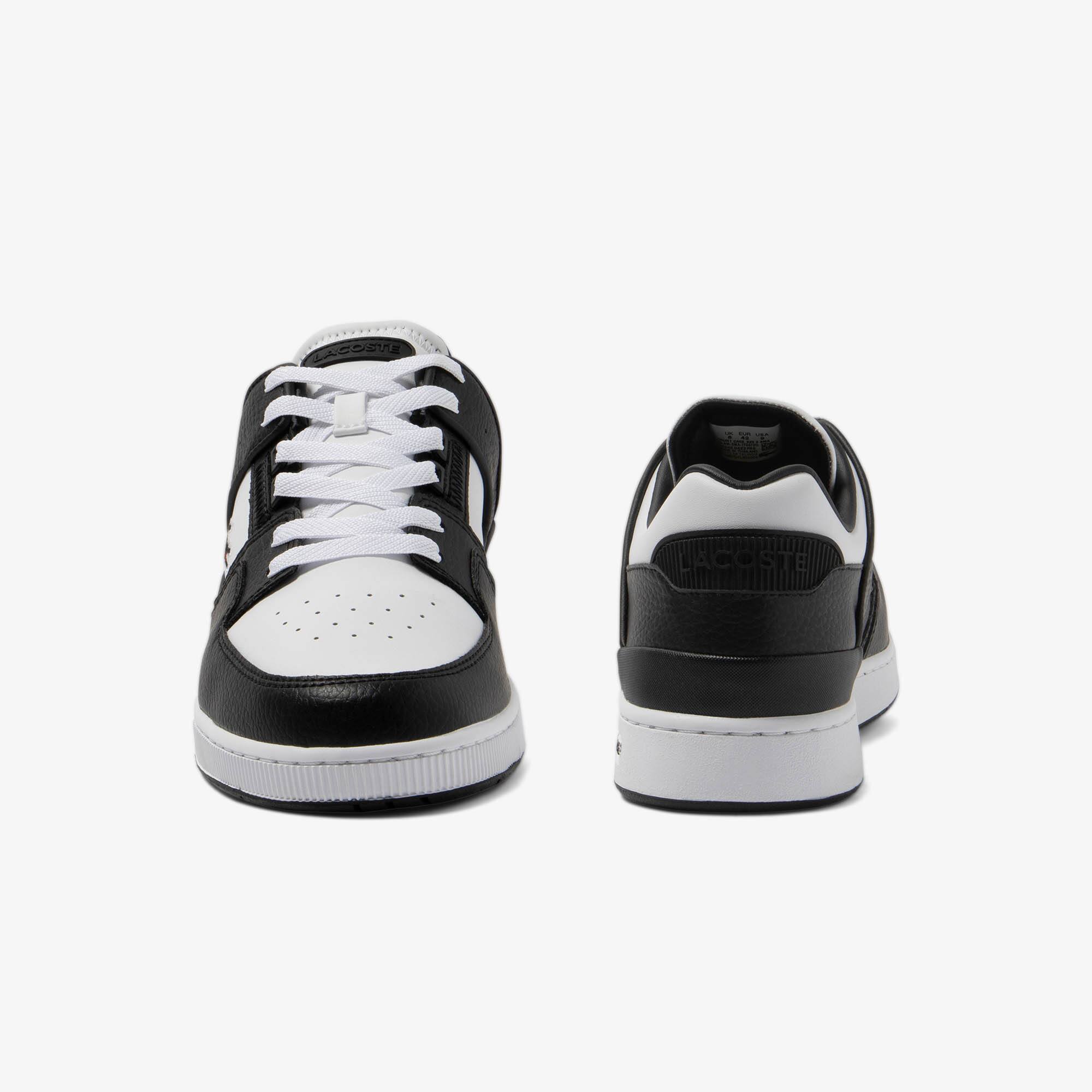 Sneakers Court Cage homme en cuir tons contrastés Sneakers - Blanc - Lacoste - Homme