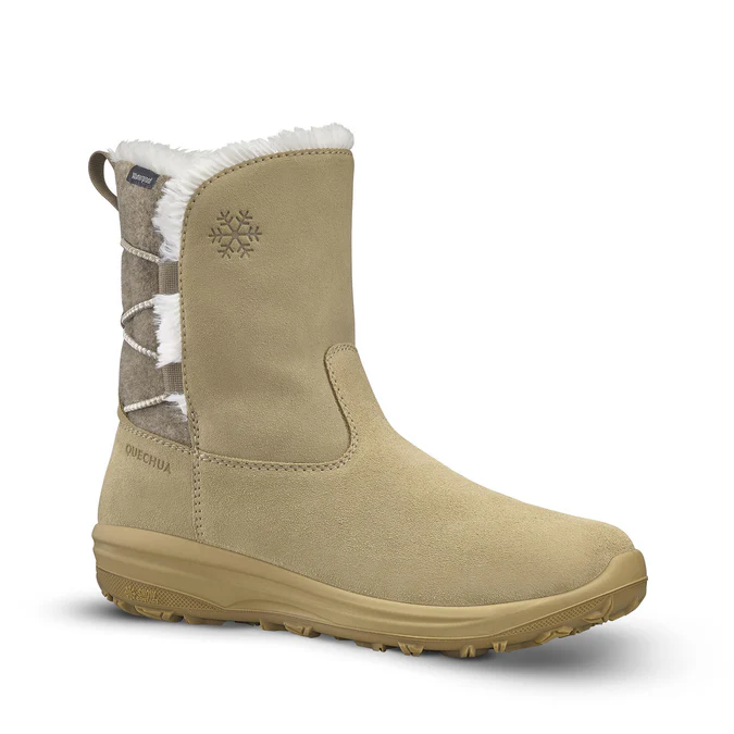 Decathlon Quechua - Botas de caminhada na neve impermeáveis e quentes SH500 para mulheres
