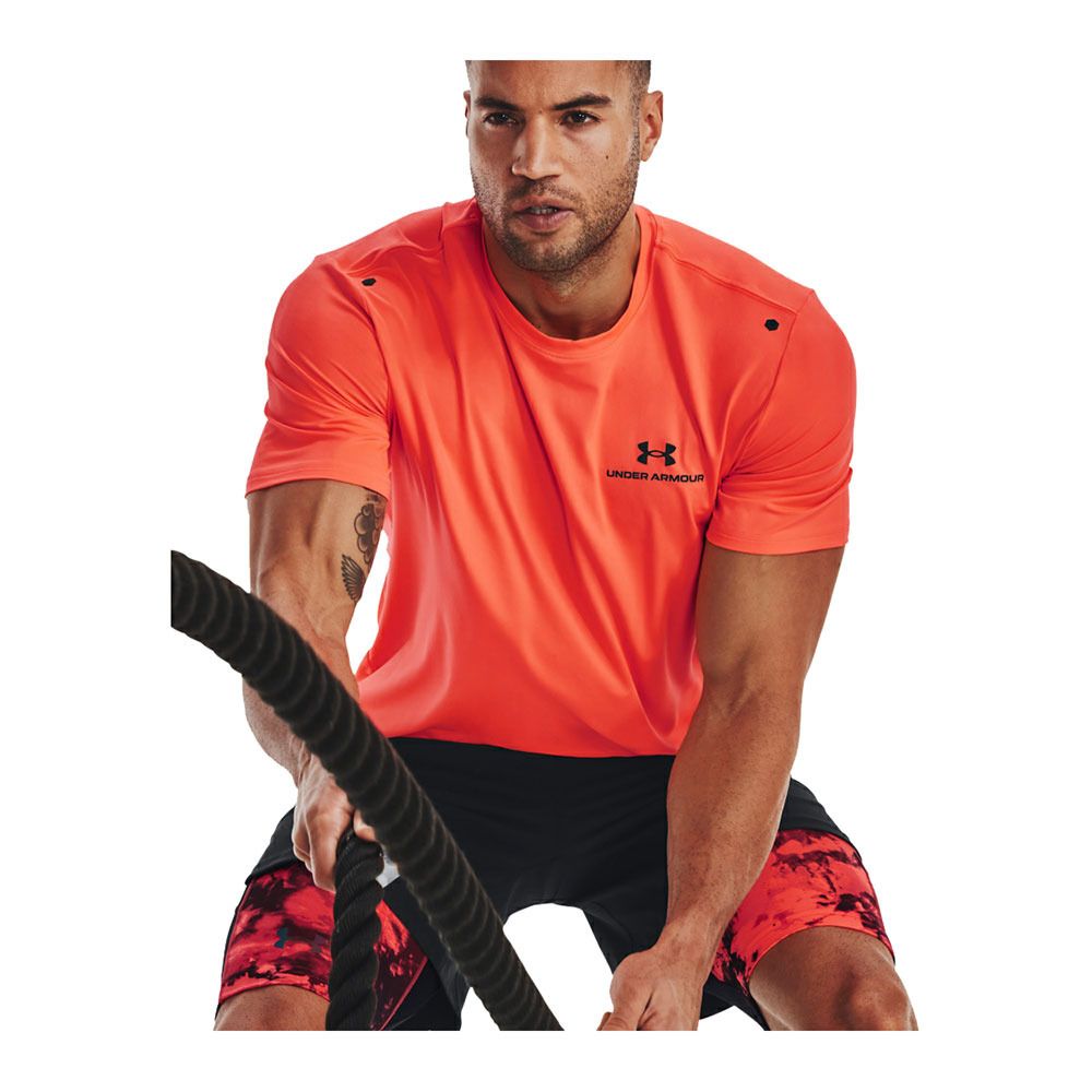 Under Armour UA RUSH ENERGY - Maillot Homme after burn/black