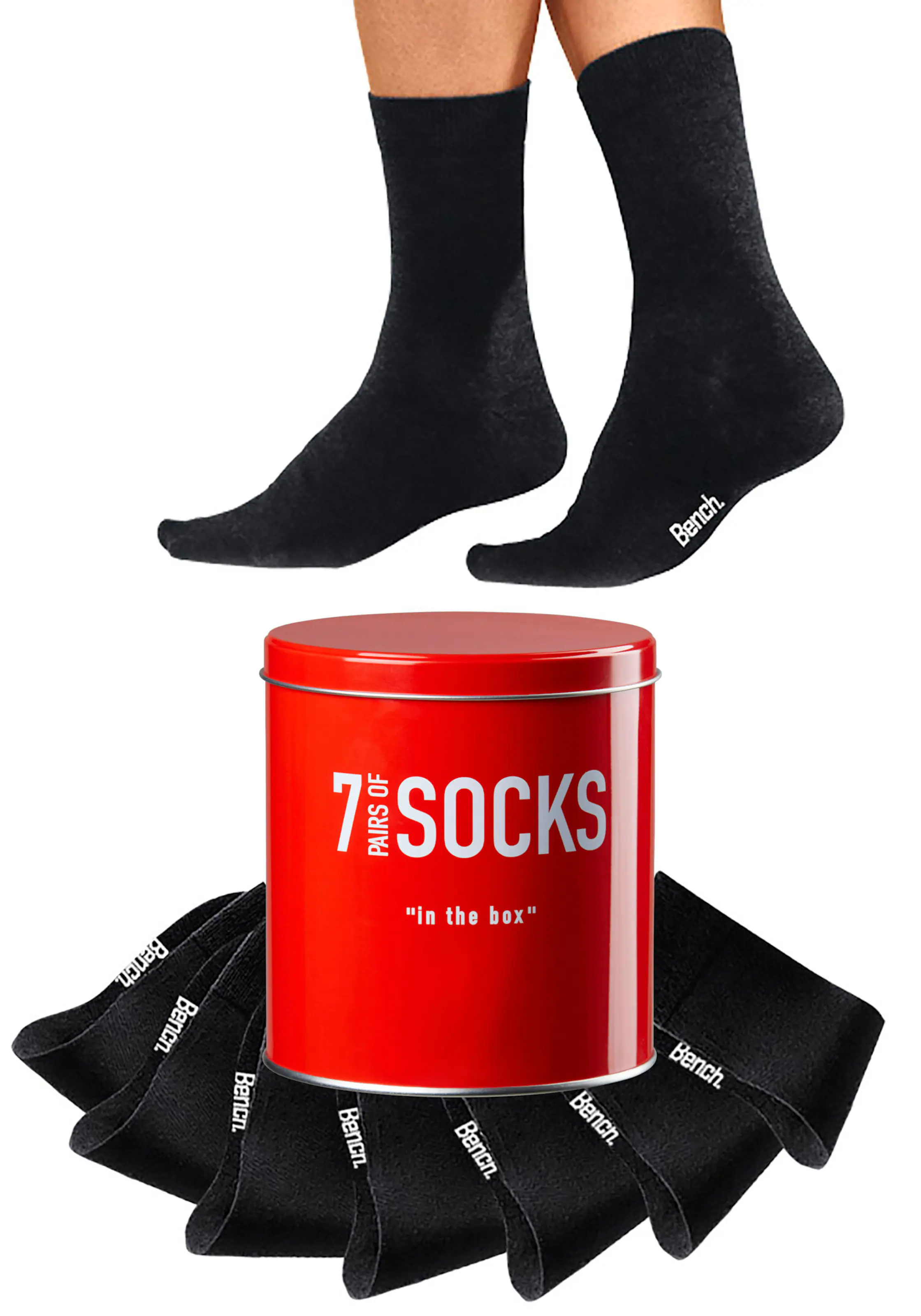 Bench. Businesssocken in schwarz