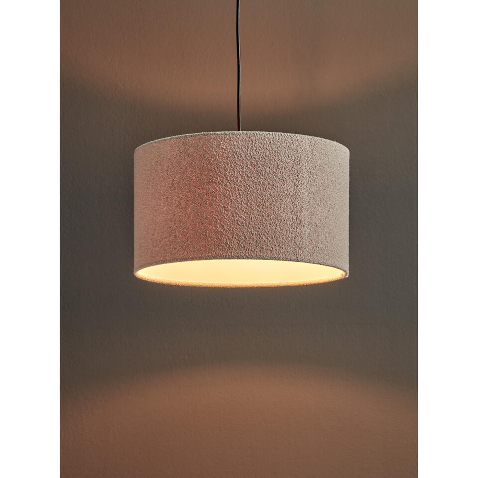 Lampenkap Boucle Zand ø 35 cm