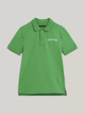 Polo Essential com Bordado do Logo em Arco