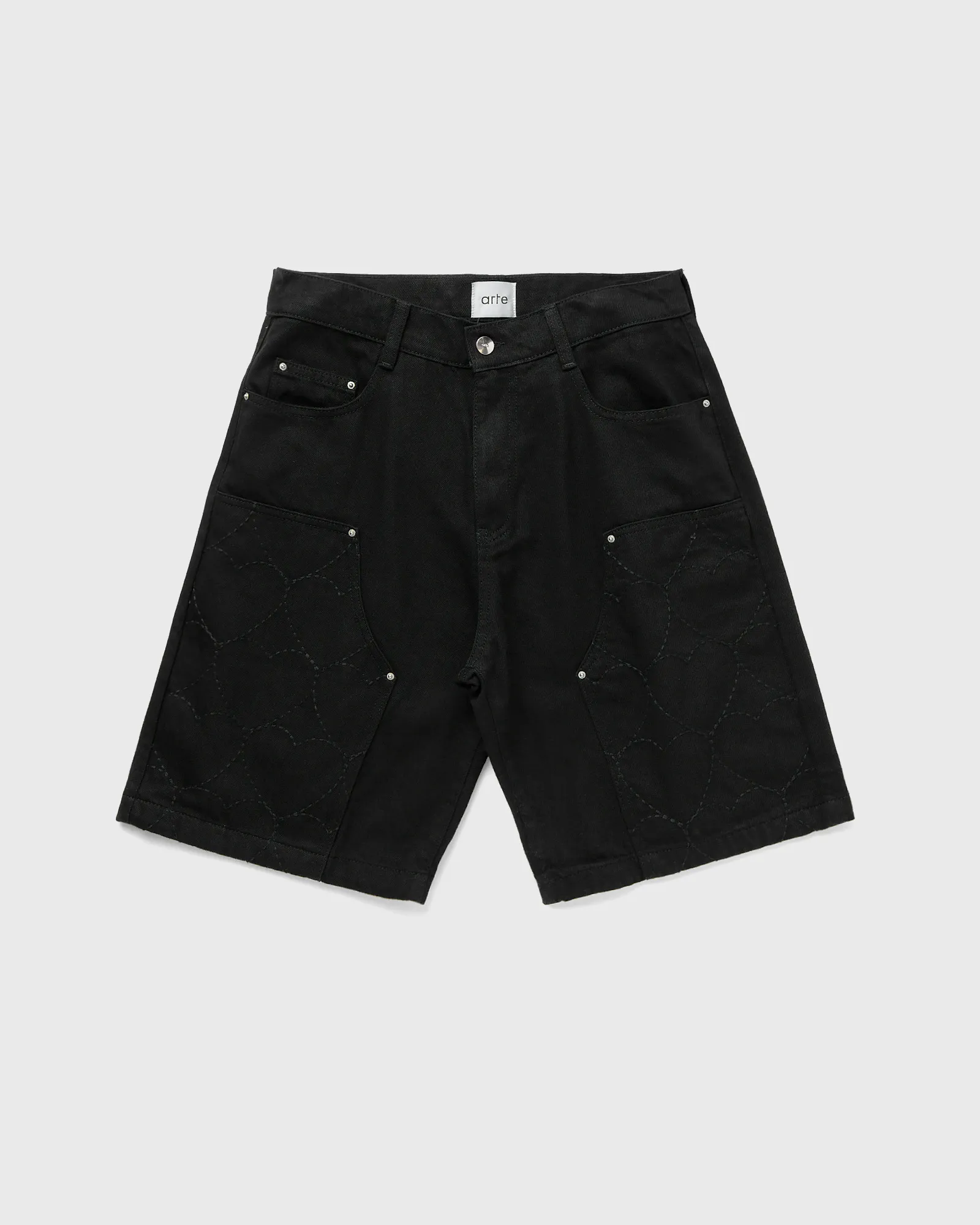 Arte Antwerp Workwear embroidery Shorts