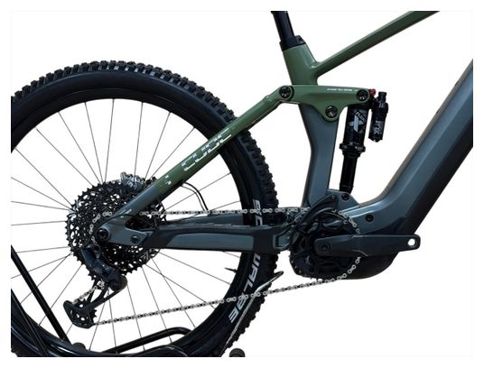 Produit reconditionné . Cube Stereo Hybrid 160 HPC TM 750 Sram GX 2022 . VTT électrique . Cube . très bon état