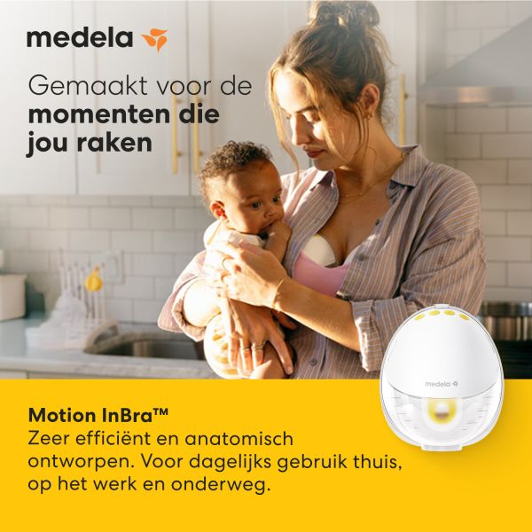 Medela Borstkolf - Motion InBra™ - Dubbelzijdig Elektrisch