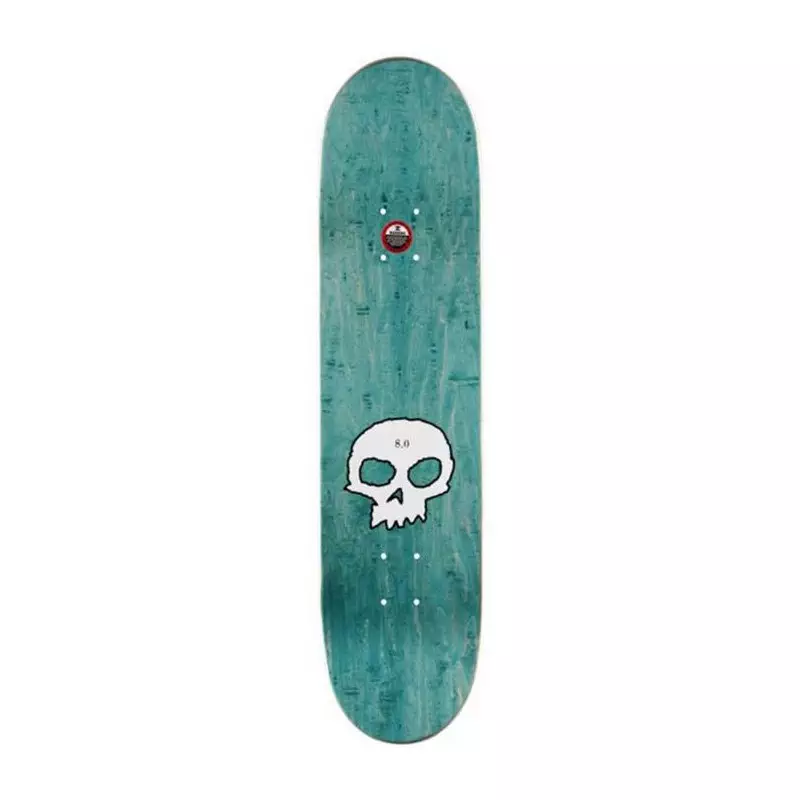 Plateau skate ZERO SKATEBOARDS Single Skull Wb 8.0
