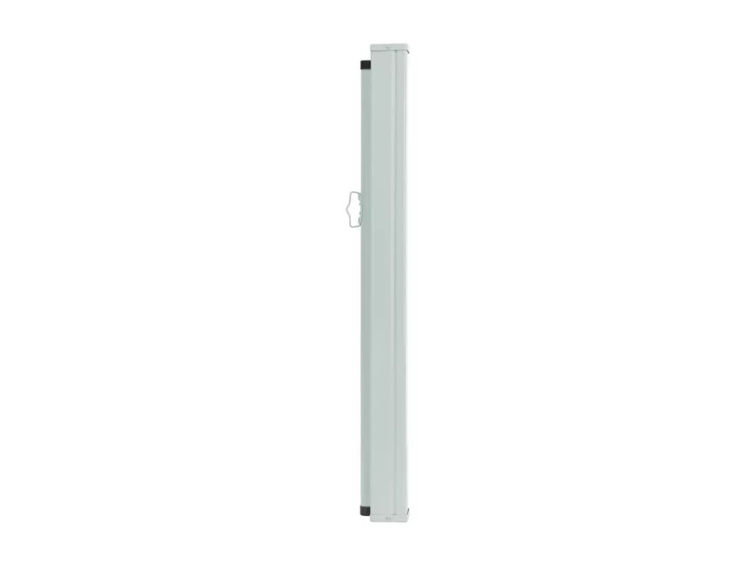 Auvent latéral rétractable de patio 100x500 cm Crème
