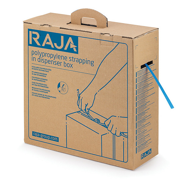 Boîte distributrice de feuillard en polypropylène