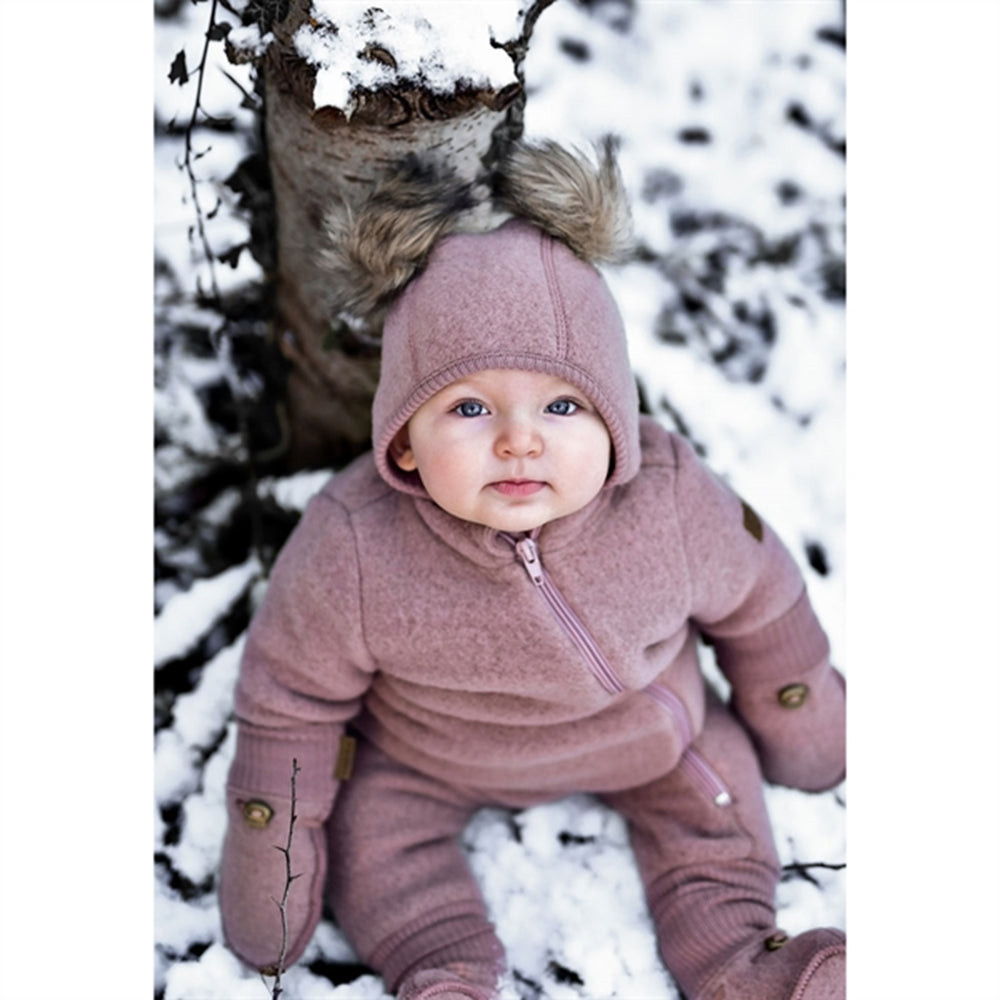 Uld Baby Heldragt Burlwood - Mikk-Line