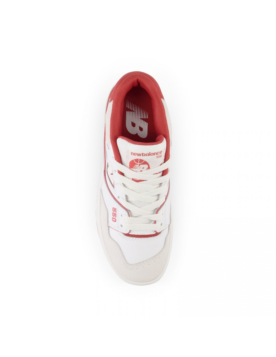 new balance Sneakers Femme 550 Rouge/Blanc