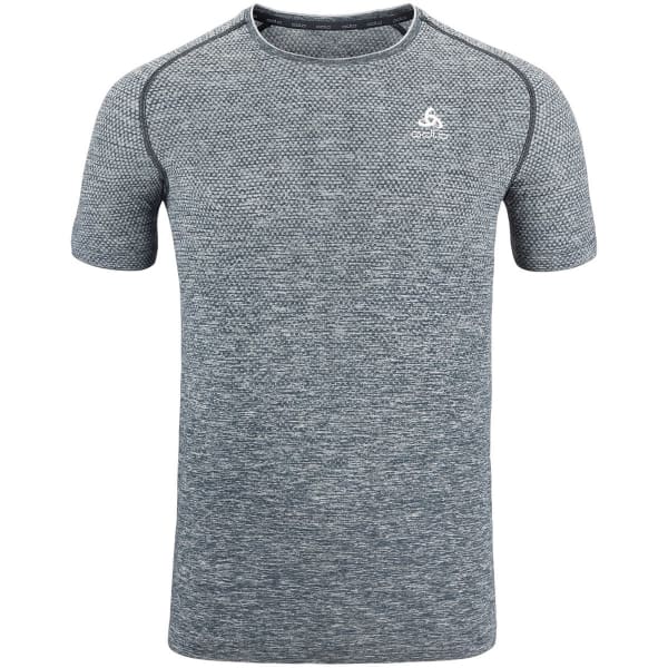 T-shirt running ODLO TS CREW NECK S/S ESSENTIAL SEAMLESS GREY MELANGE