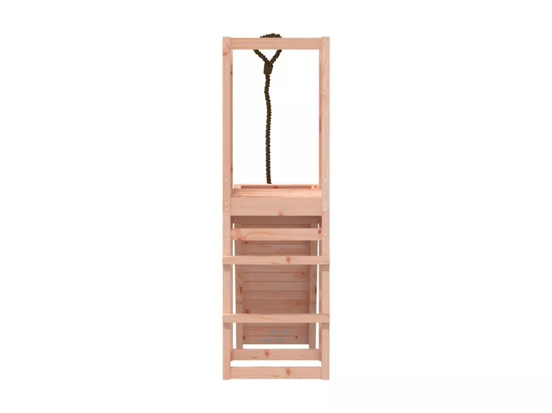 Maisonnette de jeu avec mur d'escalade bois massif Douglas
