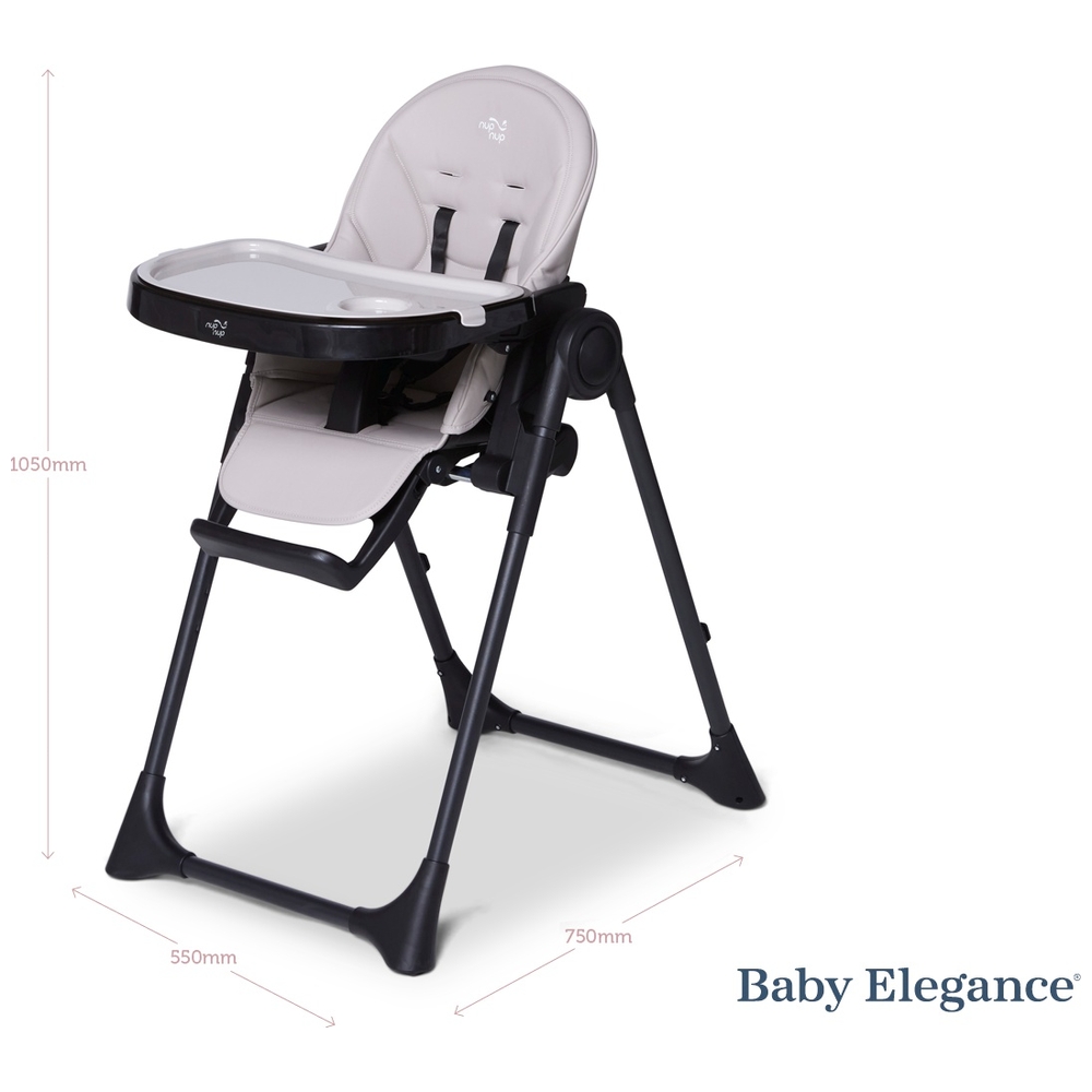Baby Elegance Nup Nup From Birth Hochstuhl Schwarz