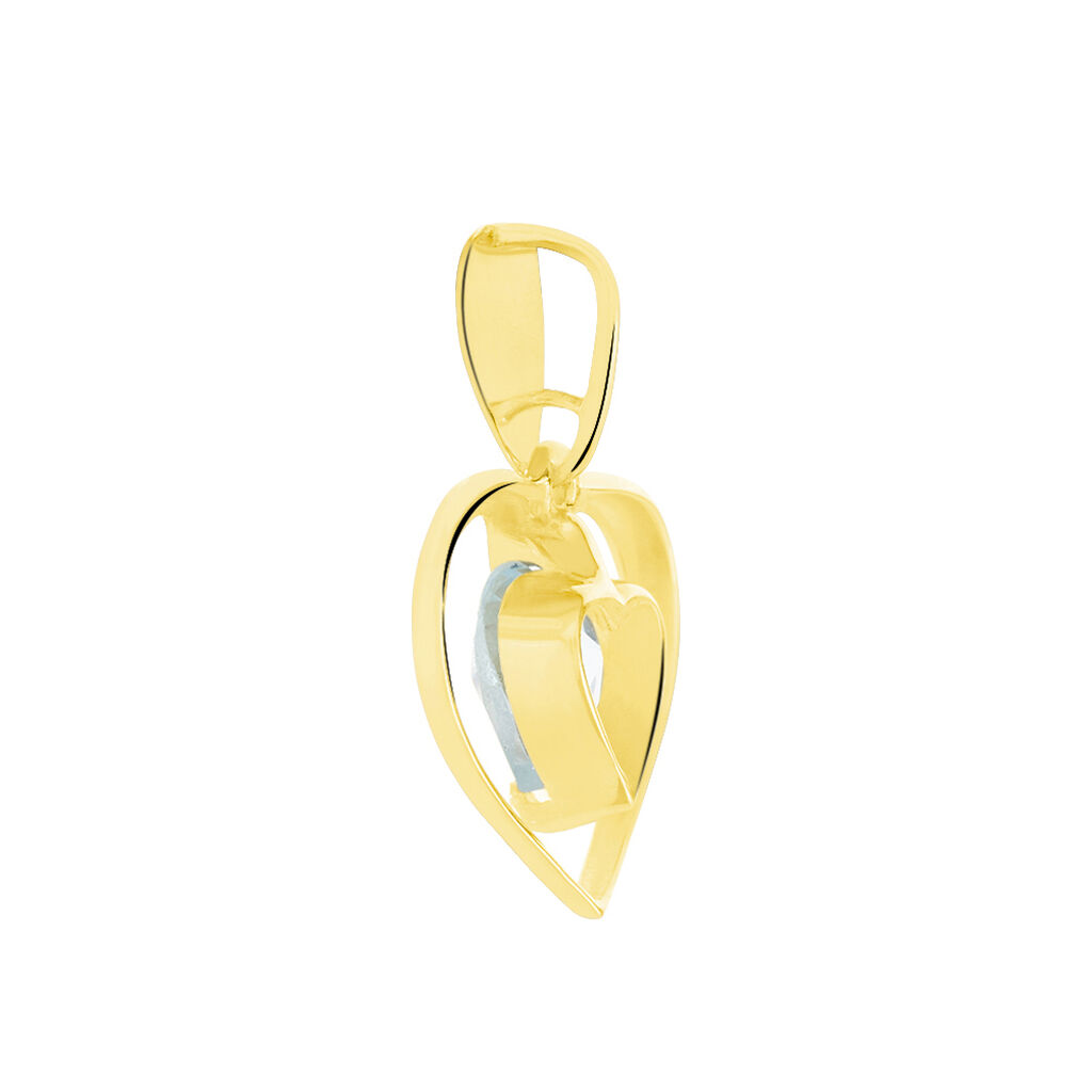 Pendentif Or Jaune Gurvan Topaze