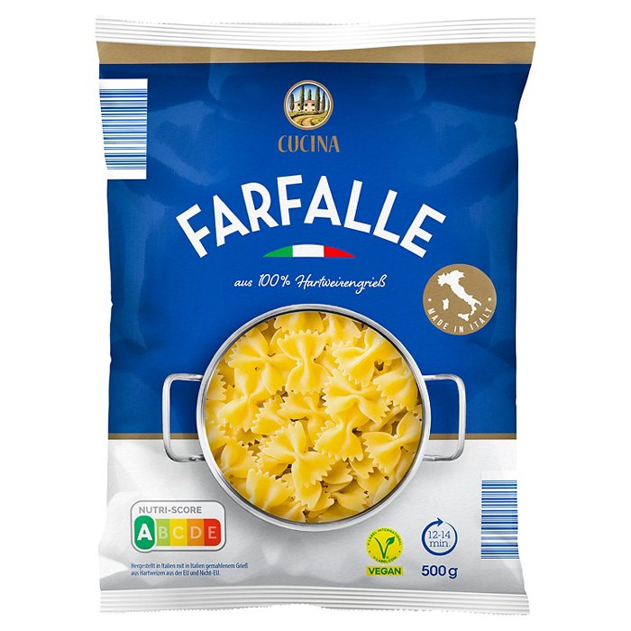 CUCINA Farfalle 500 g