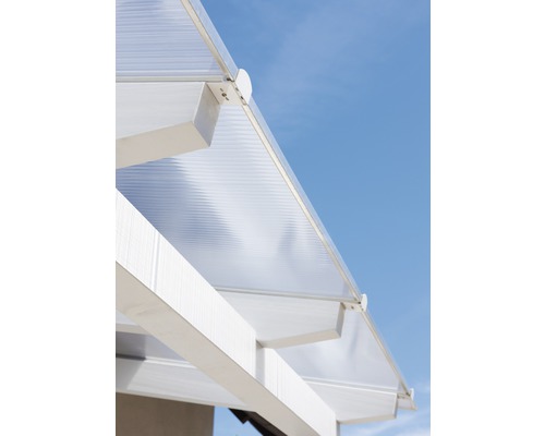 Gutta Polycarbonaat Holle Kamerplaat Helder 2000 mm x 980 mm x 16 mm