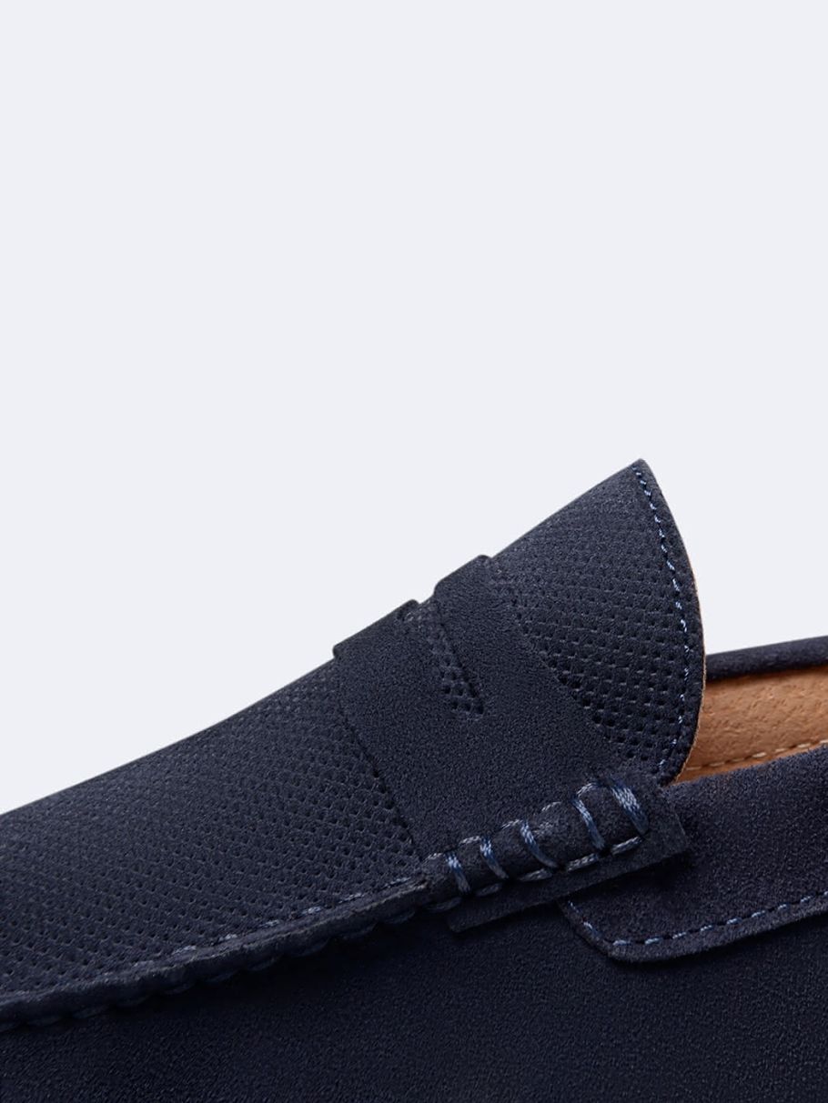 Mocassins en cuir