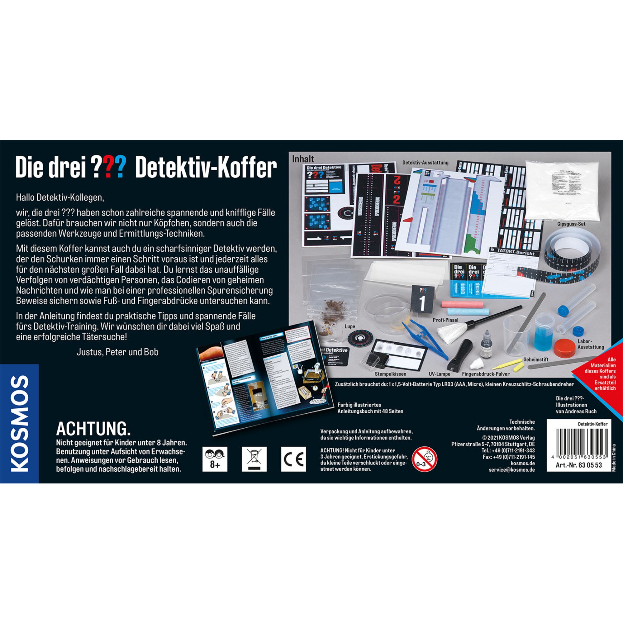 Kosmos Detektiv-Sets Die drei ??? Detektiv-Koffer