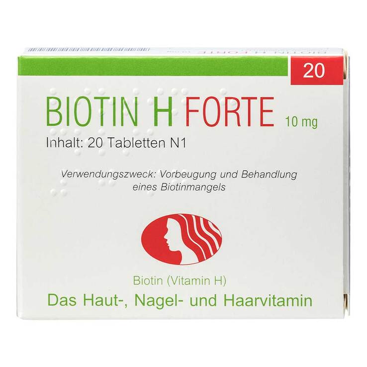 Biotin H forte Tabletten, 20 St