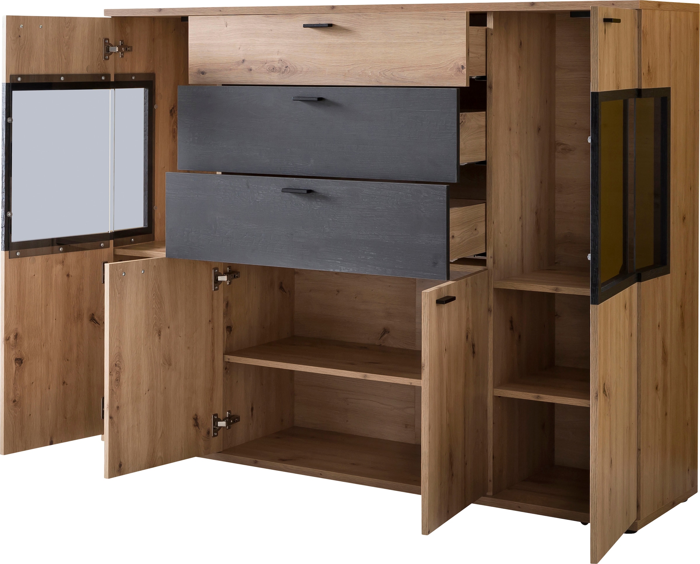 HELA Highboard »Atlanta« Höhe 125 cm