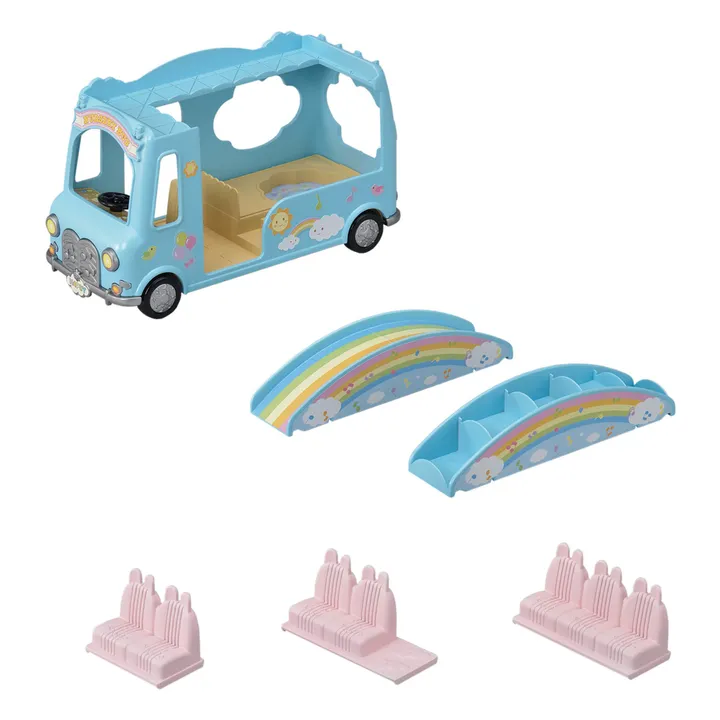 Sylvanian Families Bus arc-en-ciel